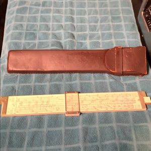 Post Versalog 1460 Hemmi Bamboo Slide Rule